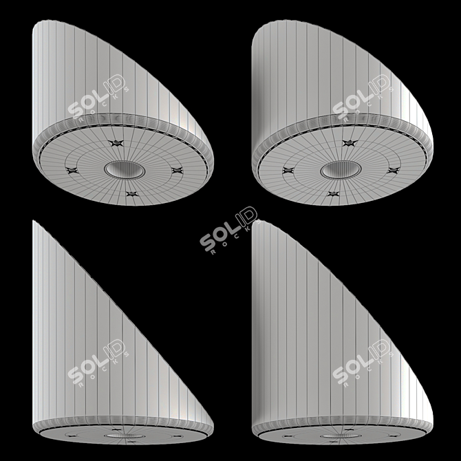 Ceiling Light Fixture Mount L3 3D model image 5