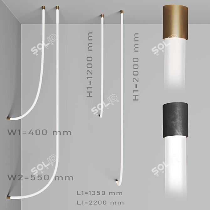 Centrsvet Flex Neon Light 3D model image 5