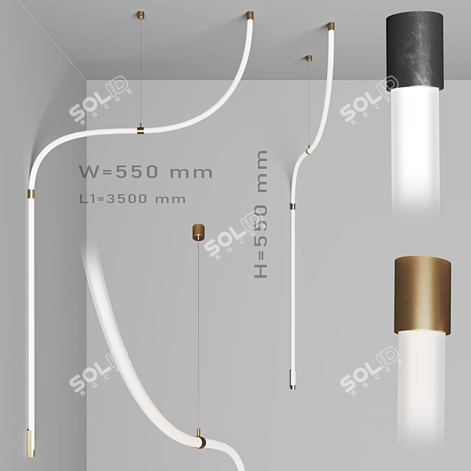 Centrsvet Flex Neon Light 3D model image 6