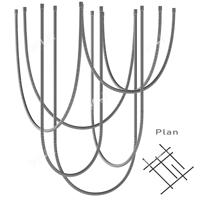 Centrsvet Flex Neon Light 3D model image 11