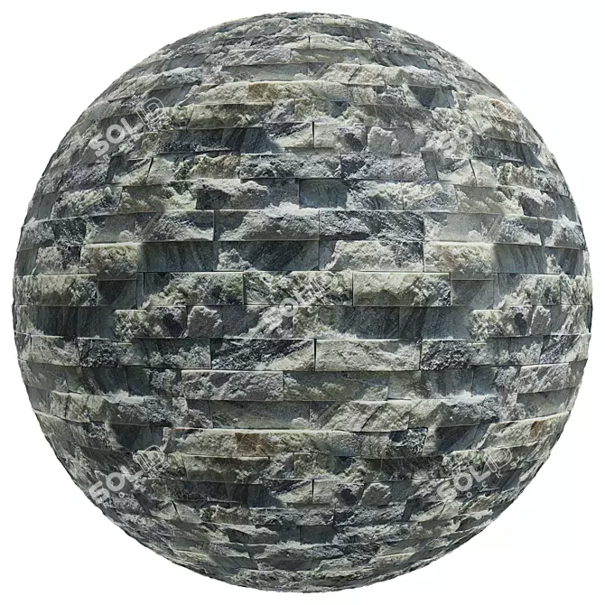 Stone Covering Texture Set | Seamless 3D model image 4