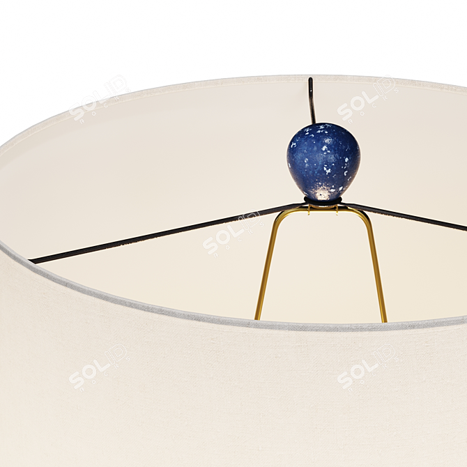 Kantharos Indigo Table Lamp 3D model image 3