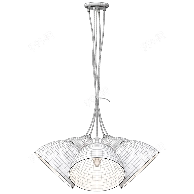MW-Light Улыбка Pendant Chandelier Lamp 3D model image 3