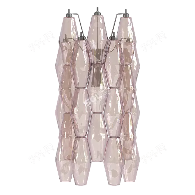 Venini Murano Glass Wall Lamps 3D model image 1