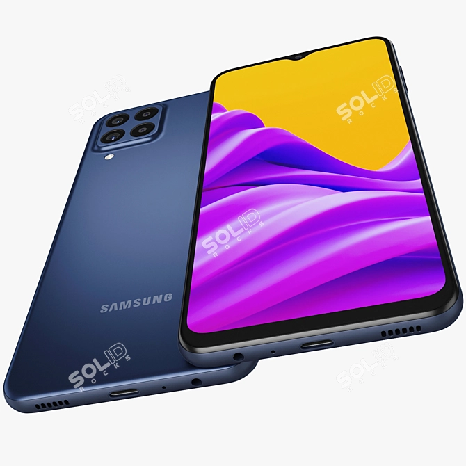  Samsung Galaxy M33 3D Model 3D model image 6