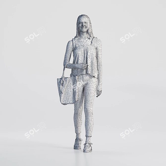 3D Character Model Bundle Max 3D model image 3