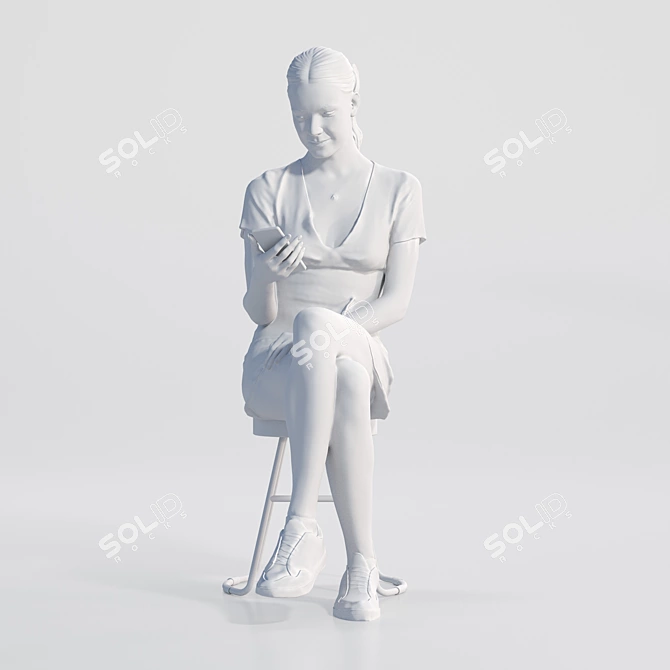 High-Quality 3D Character Model 3D model image 4