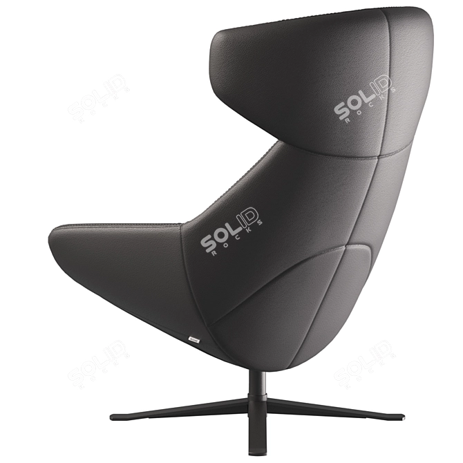 Contemporary Porto Chair Design 3D model image 5