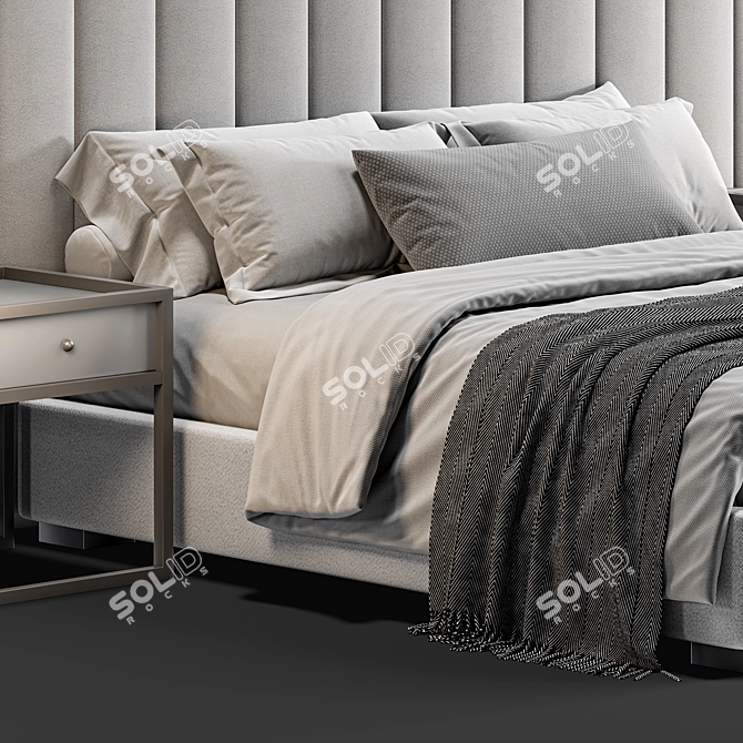 Modena Bed 3D Model Download 3D model image 2