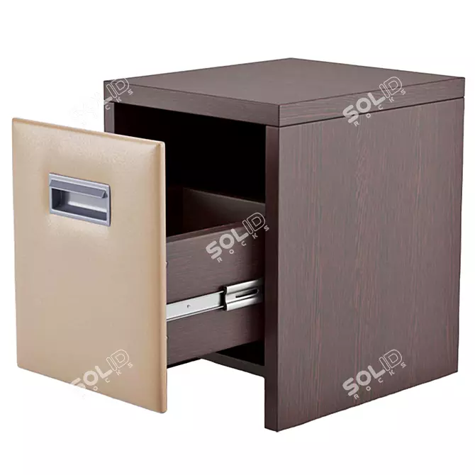 Slim Como/Veda Nightstand 3D model image 4