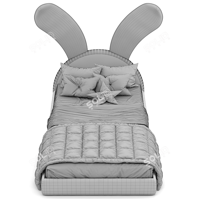 Bunny Bed 02 3D Model 3D model image 5