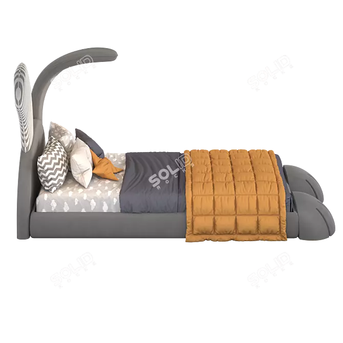 Bunny Bed 02 3D Model 3D model image 8