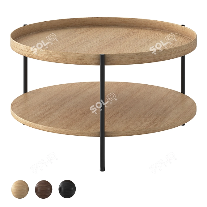 Renee Coffee Table, Westwing 3D model image 1