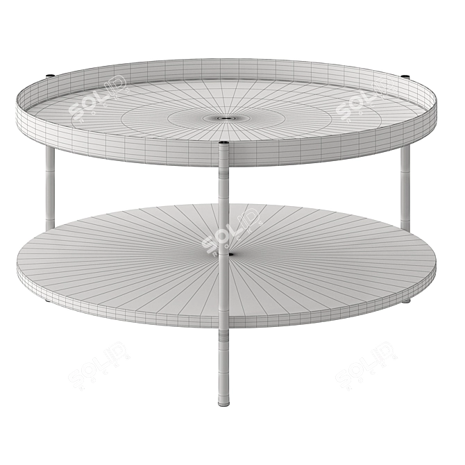 Renee Coffee Table, Westwing 3D model image 3