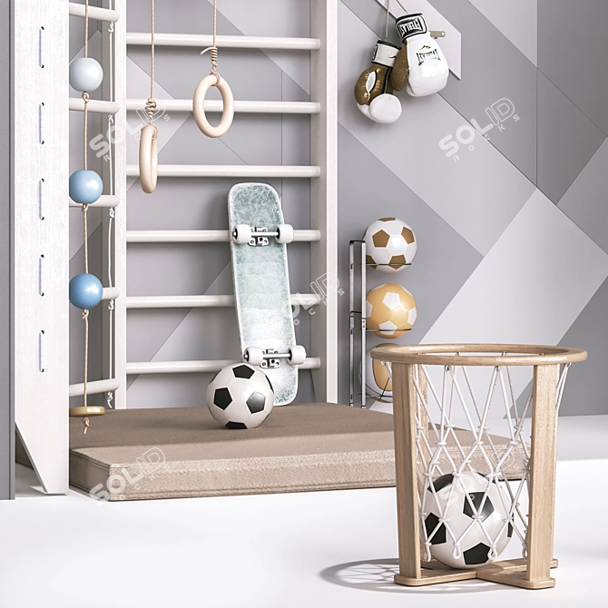 Ultimate Sports Furniture Set 3D model image 4