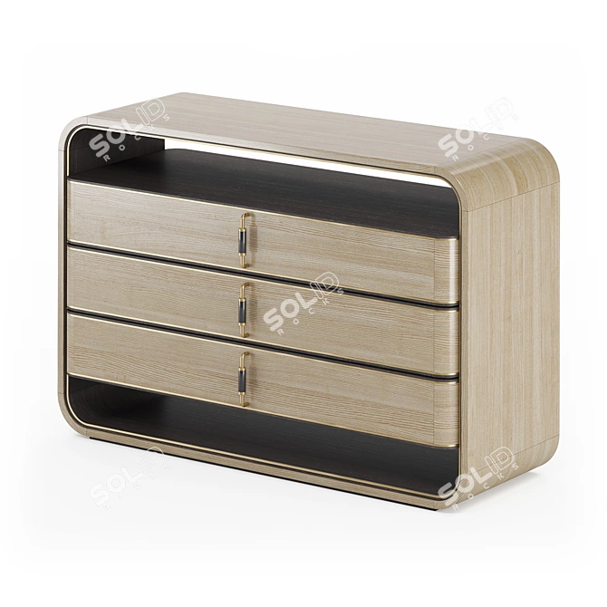 Frato Colmar Chest of Drawers 3D model image 1
