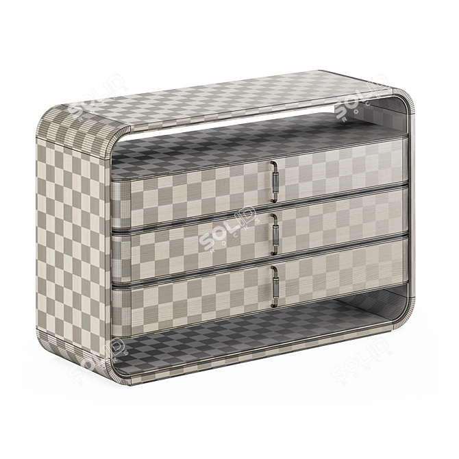 Frato Colmar Chest of Drawers 3D model image 3