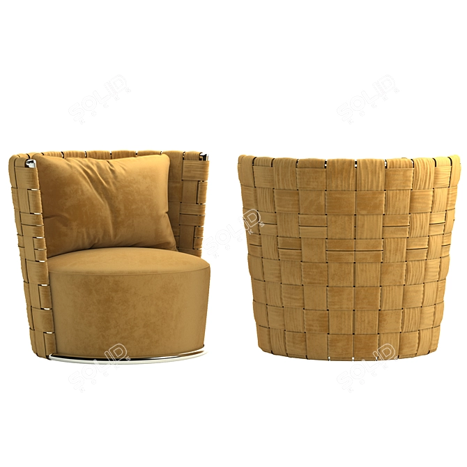 Luxury Roberto Cavalli Bell Chairs 3D model image 1