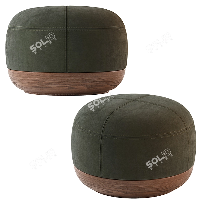 EGON Pouf Model 2013 Corona 3D model image 6