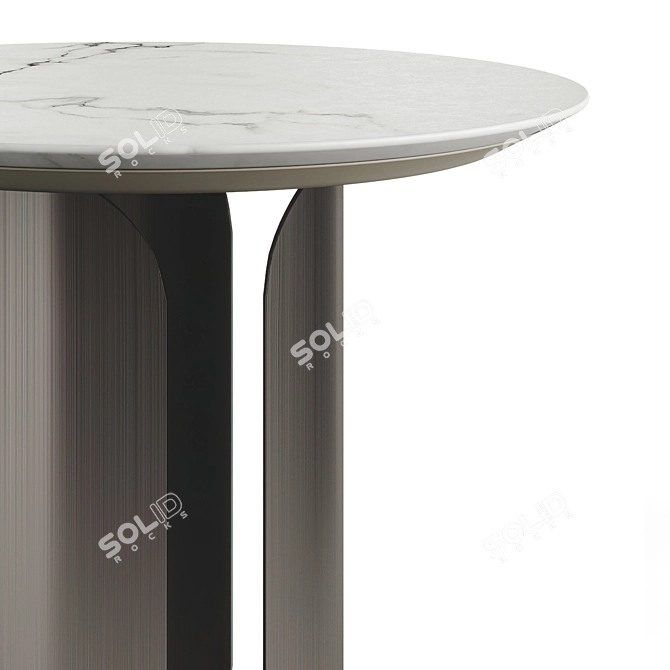 Gabriel Opera Marble Coffee Table 3D model image 3