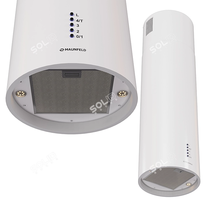 Maunfeld LEE Island Hood, 3D Model 3D model image 4