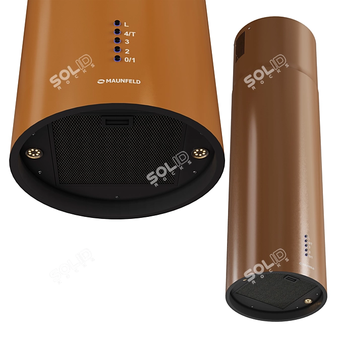 Maunfeld LEE Island Hood, 3D Model 3D model image 5