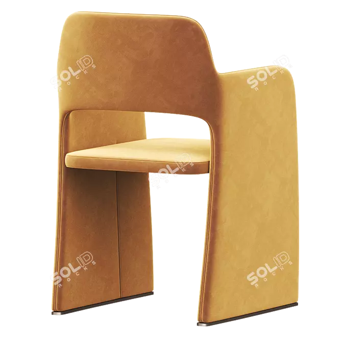 CAMERICH ECHO Chair: Modern Armchair 3D model image 3