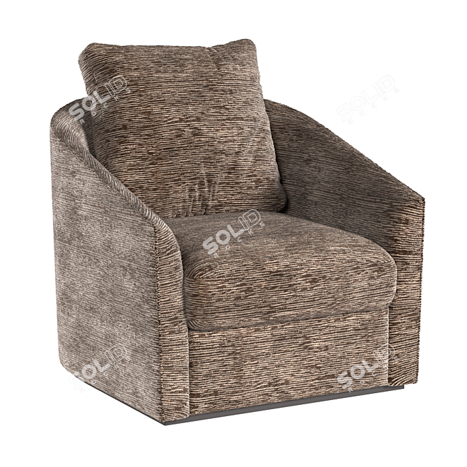 Bernhardt Astoria Swivel Chair 3D model image 6