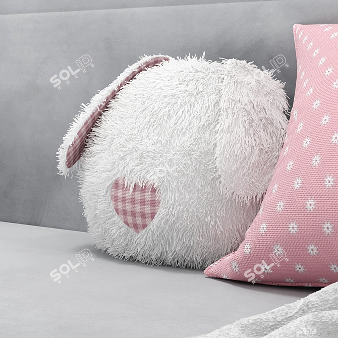 Hoff Fly Kids Sofa Bed 3D model image 3