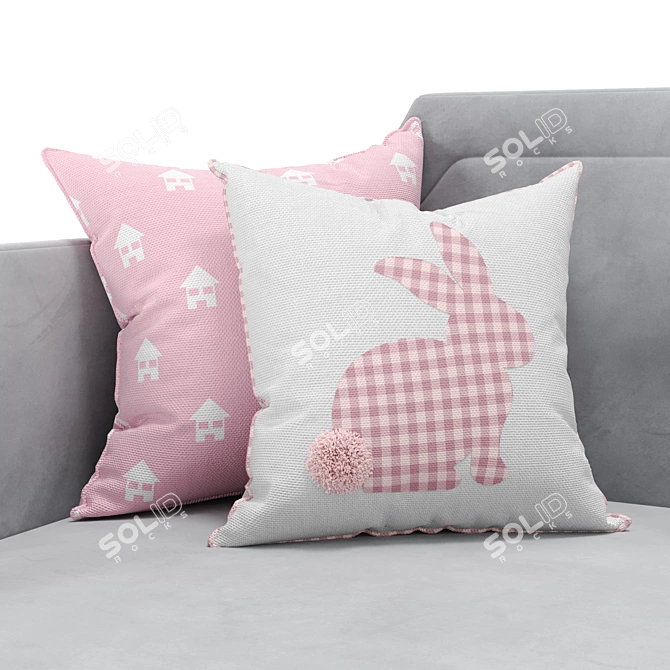 Hoff Fly Kids Sofa Bed 3D model image 4