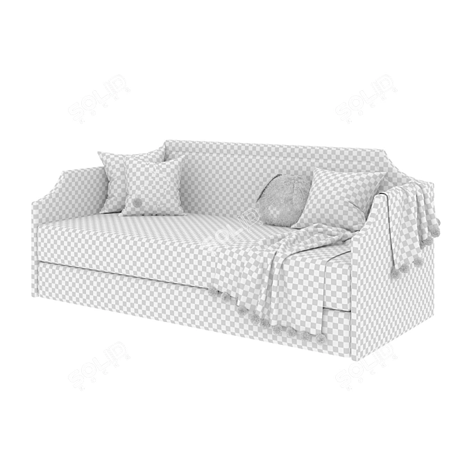 Hoff Fly Kids Sofa Bed 3D model image 5