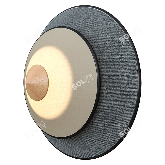 Forestier Cymbal Wall Sconce Light 3D model image 2