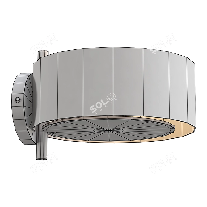 Evoluce Foresta SL483 Wall Sconce 3D model image 2