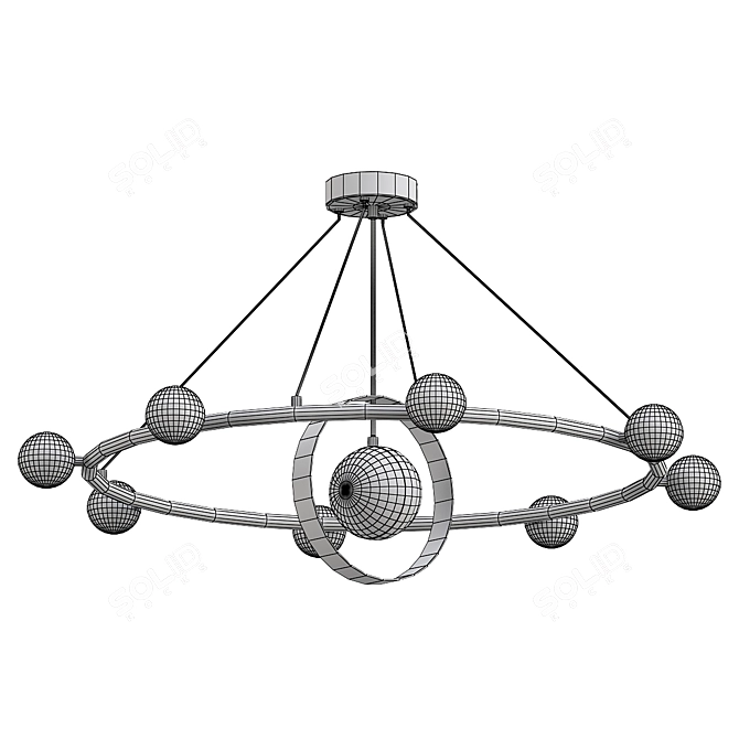 Designer Model "Raise" Lamp 3D model image 2