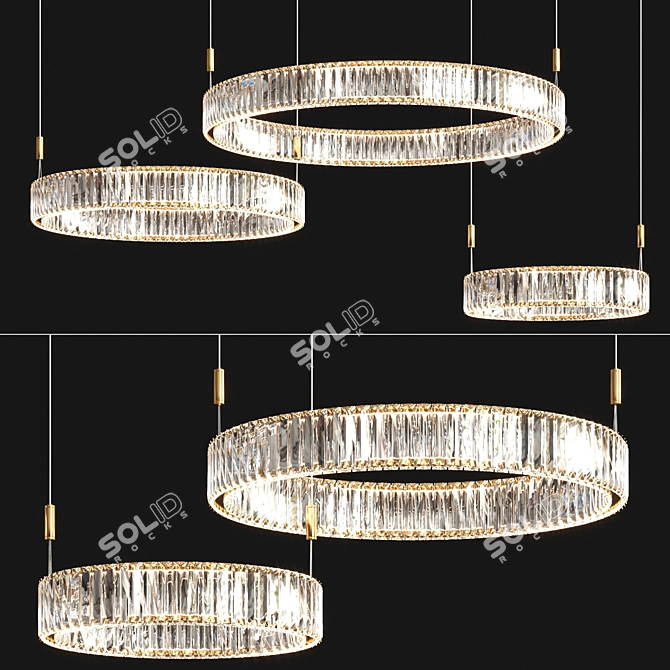 Bertolda L Modern Design Lamp 3D model image 1