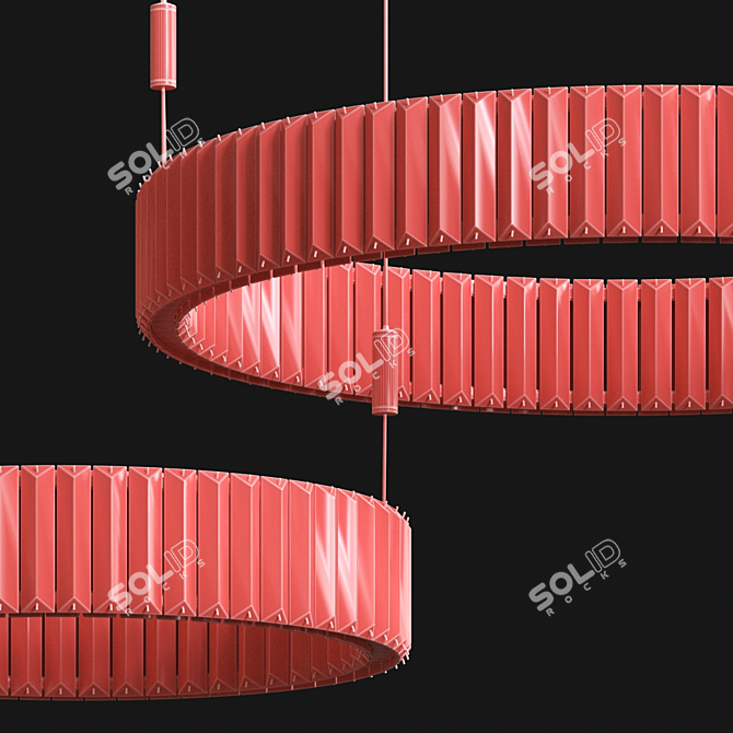 Bertolda L Modern Design Lamp 3D model image 9