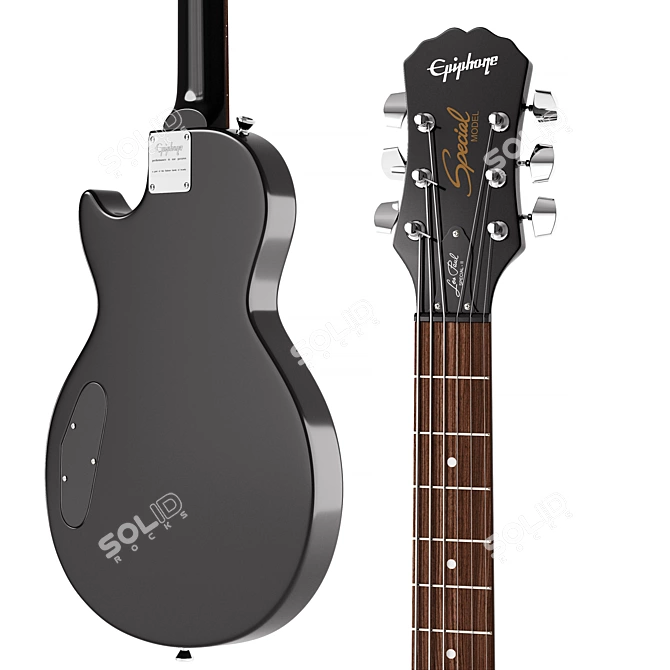  Epiphone Les Paul Special II Electric Guitar 3D model image 2