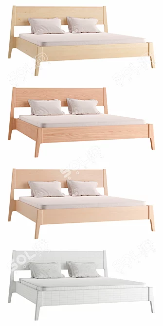  Lunar Dream King Size Bed 3D model image 3