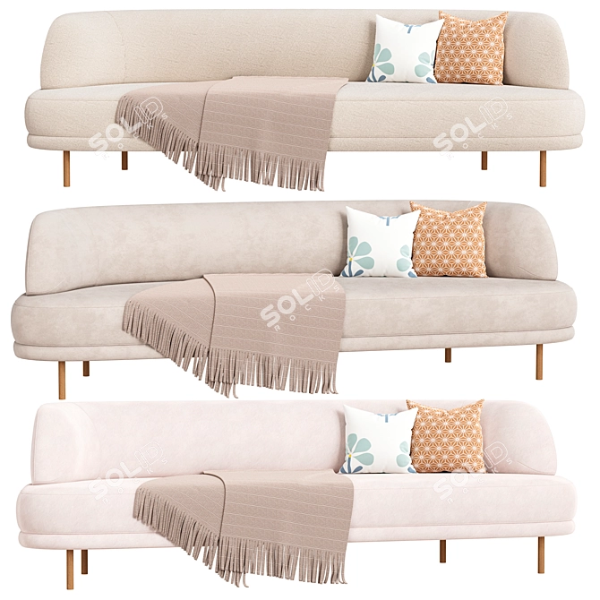 Grace 2-Seater Sofa, 2014 Version 3D model image 1