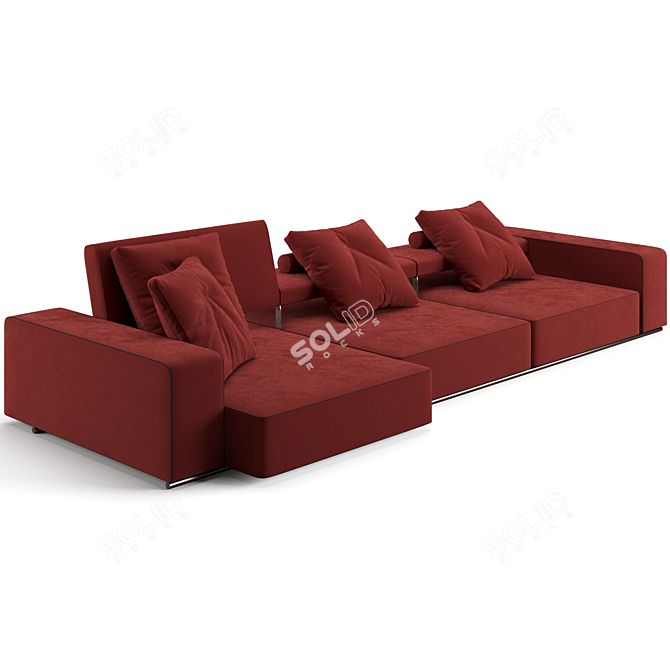 B&B Italia Andy Sofa 346cm 3D model image 4