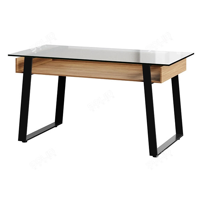 Dexter Writing Desk #80320501 3D model image 1