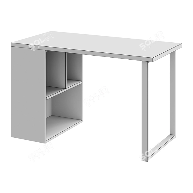 Rein Writing Desk #80447403 3D model image 2