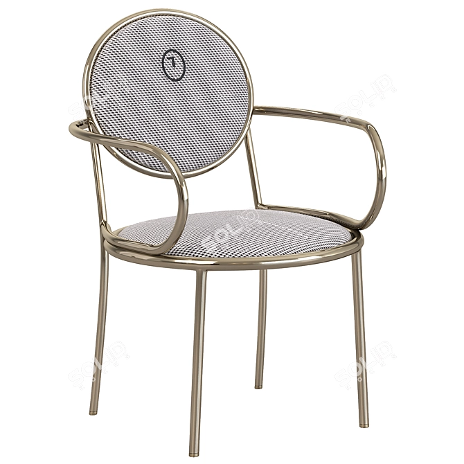 Modern Trussardi Casa Chair - 3D Model 3D model image 2