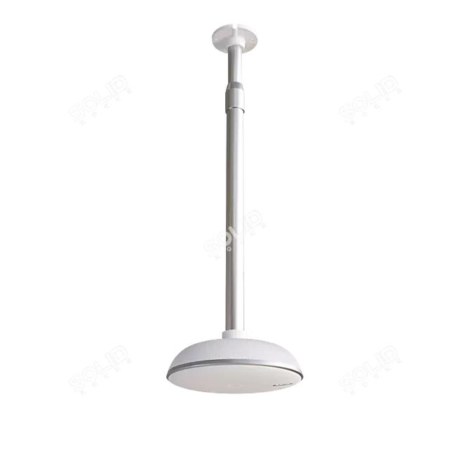 Translated from Russian: Ceiling Microphone Array Yealink VCM38 is used for equipping conference rooms with Yealink VC terminals.

Yealink V 3D model image 3