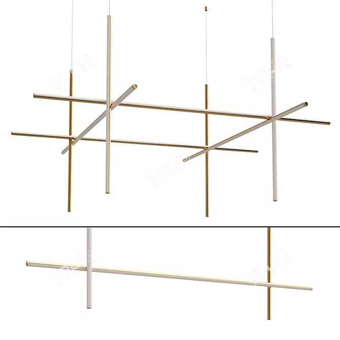 Flos Coordinates C2 S4 Lighting 3D model image 1