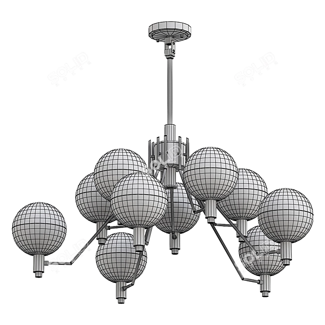 Modern Design Lamps Tum Model 3D model image 2