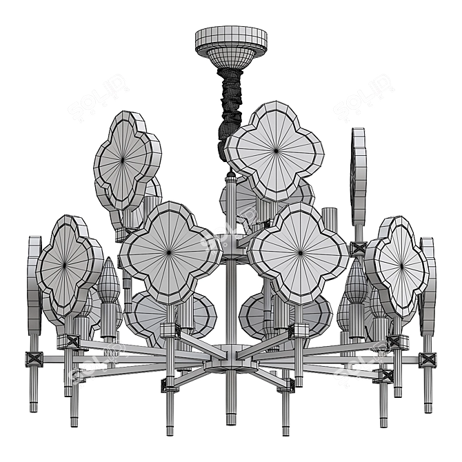 Sophisticated Model Elvira 3Ds Max 3D model image 2