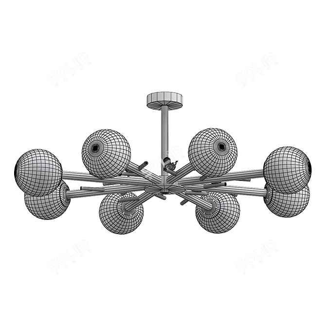 Modern Design Lamp finch model 3D model image 2