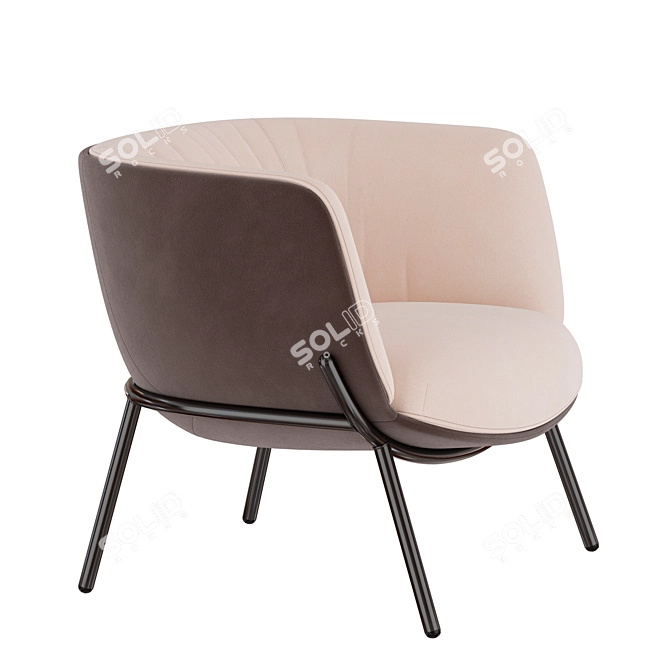 Infiniti BomBom Armchair 3D Model 3D model image 4