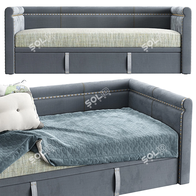 Manifesto PORTMAN Kids Bed 3D model image 2